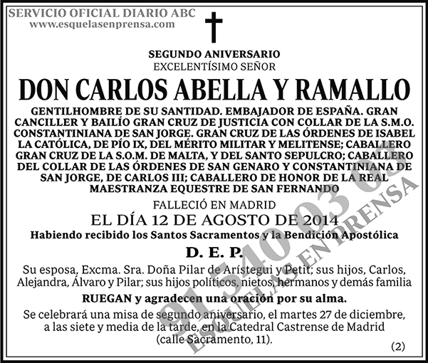 Carlos Abella y Ramallo